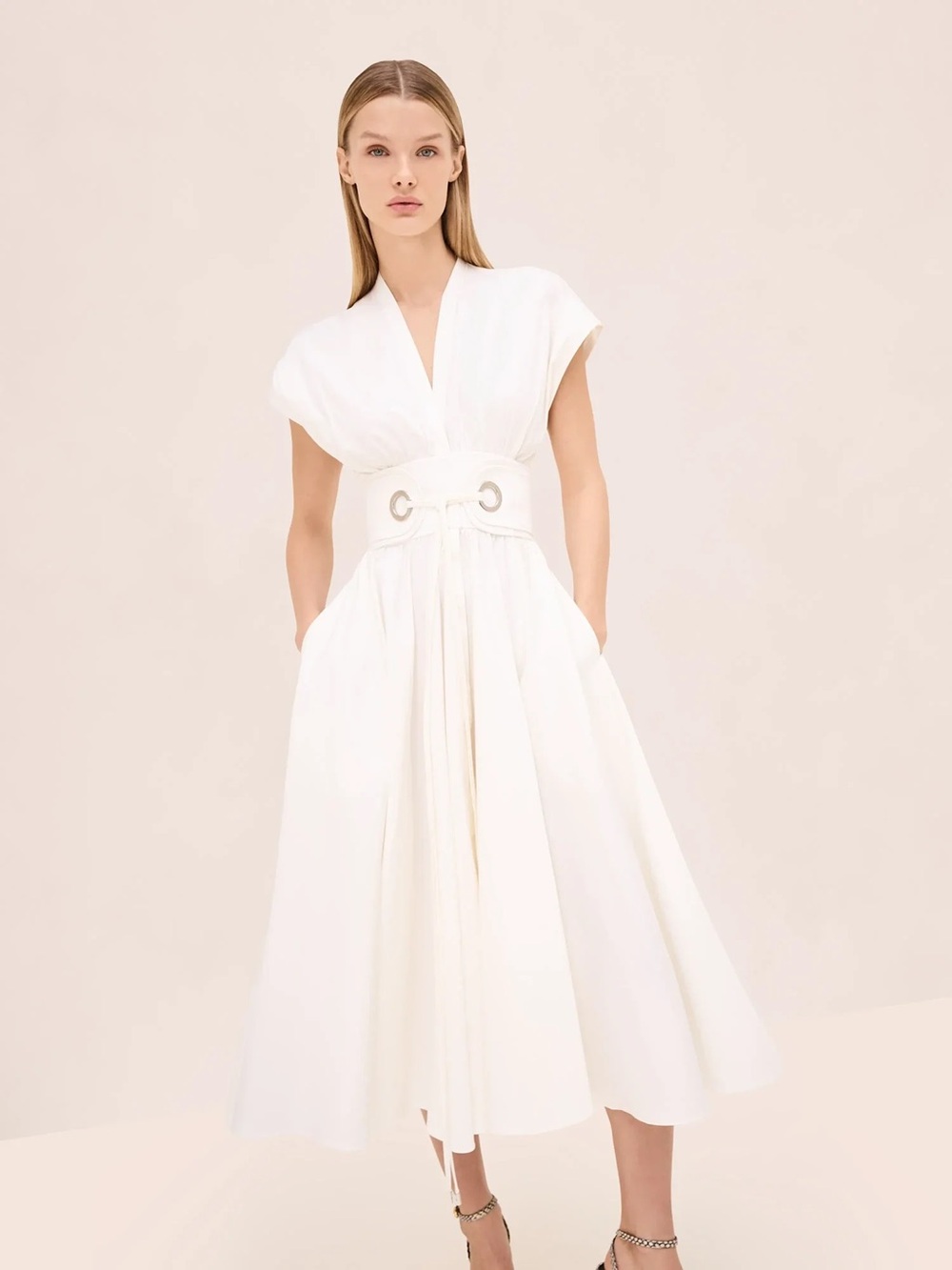 NWT White Alexis Dress